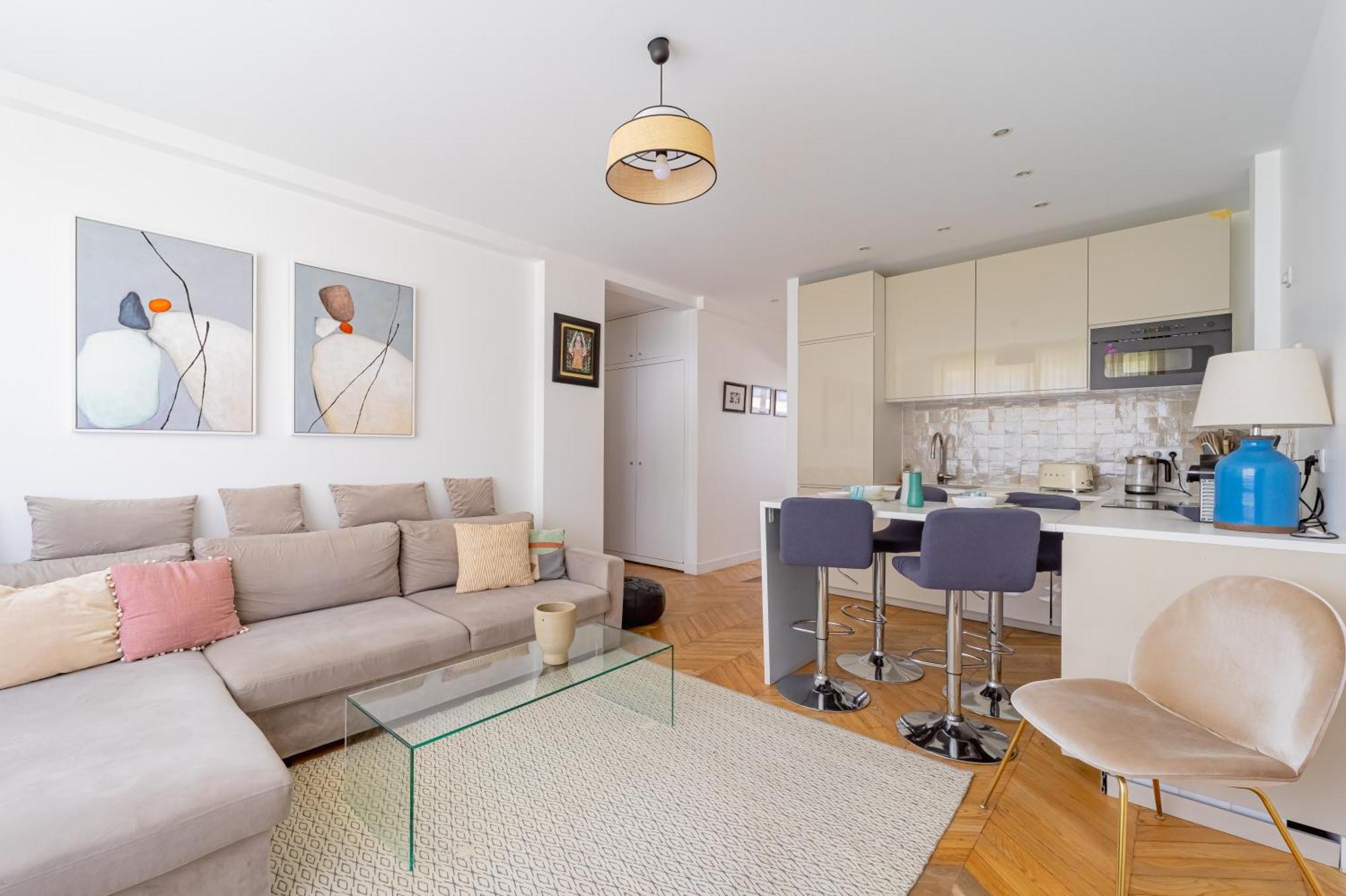 Nice Stay In City Center With Parking Boulogne-Billancourt Eksteriør billede